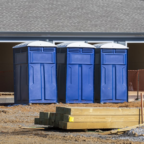 how do you dispose of waste after the porta potties have been emptied in Dover AR